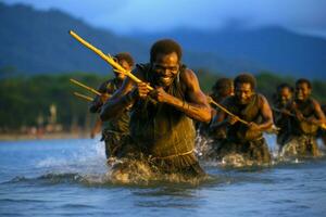 national sport of Solomon Islands The photo