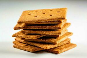 photo of Graham crackers with no background