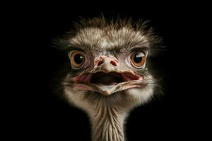 photo of Ostrich with no background