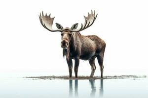 photo of Moose with no background