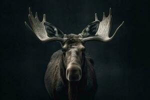 photo of Moose with no background