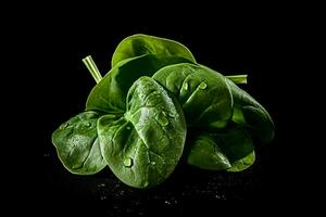 photo of Spinach with no background
