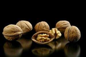 photo of Walnuts with no background