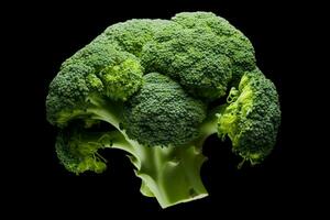 photo of broccoli with no background