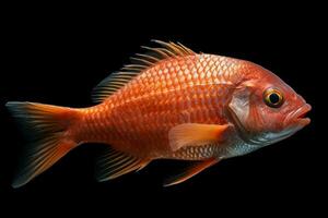 photo of fish with no background