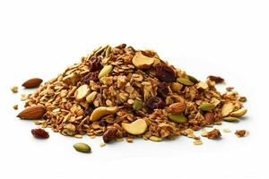 photo of granola with no background