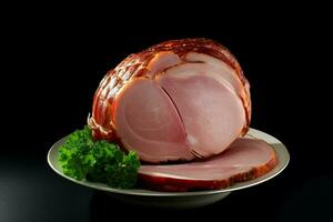 photo of ham with no background