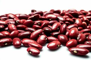 photo of kidney beans with no background