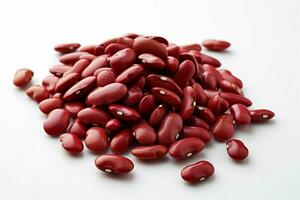 photo of kidney beans with no background