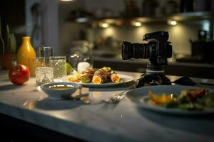 photorealistic professional food commercial photogr photo