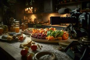 photorealistic professional food commercial photogr photo