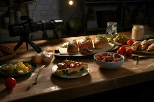 photorealistic professional food commercial photogr photo