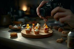 photorealistic professional food commercial photogr photo