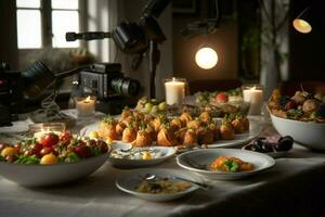 photorealistic professional food commercial photogr photo