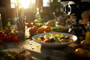 photorealistic professional food commercial photogr photo