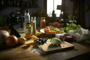 photorealistic professional food commercial photogr photo