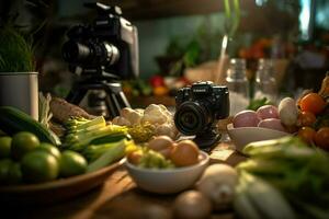 photorealistic professional food commercial photogr photo