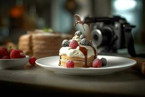 photorealistic professional food commercial photographer photo