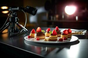 photorealistic professional food commercial photogr photo