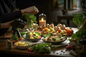 photorealistic professional food commercial photographer photo