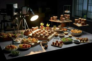 photorealistic professional food commercial photographer photo