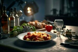 photorealistic professional food commercial photogr photo