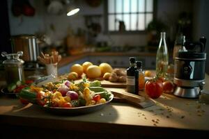 photorealistic professional food commercial photographer photo