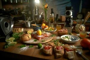 photorealistic professional food commercial photographer photo