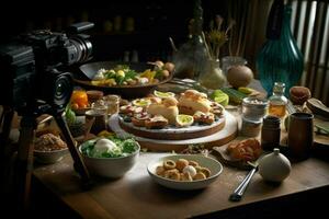 photorealistic professional food commercial photographer photo