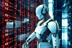 robot electronic access authentication system tec photo