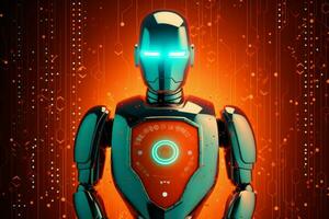 robot electronic access authentication system tec photo
