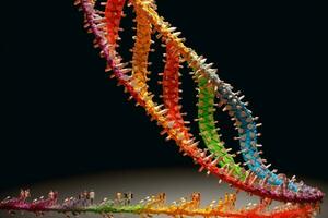 representation of human dna chain photo