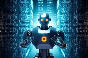robot electronic access authentication system tec photo