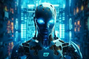 robot electronic access authentication system tec photo