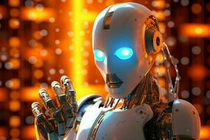 robot electronic access authentication system tec photo