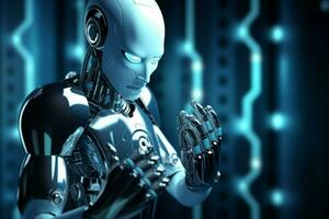 robot electronic access authentication system tec photo