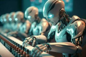 robot electronic access authentication system tec photo