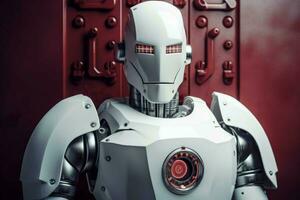 robot electronic access authentication system tec photo
