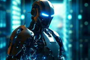 robot electronic access authentication system tec photo