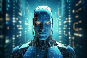 robot electronic access authentication system tec photo