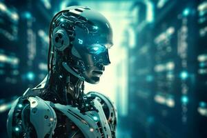 robot electronic access authentication system tec photo