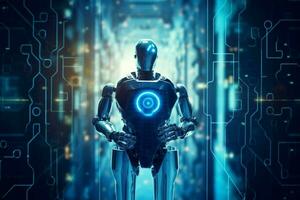 robot electronic access authentication system tec photo