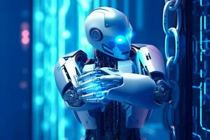 robot electronic access authentication system tec photo