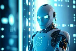 robot electronic access authentication system tec photo