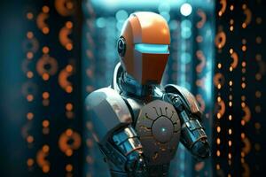 robot electronic access authentication system tec photo