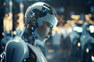 robot electronic access authentication system tec photo