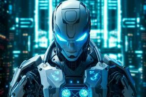 robot electronic access authentication system tec photo