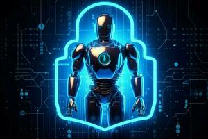 robot electronic access authentication system tec photo
