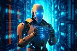 robot electronic access authentication system tec photo