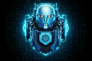 robot electronic access authentication system tec photo